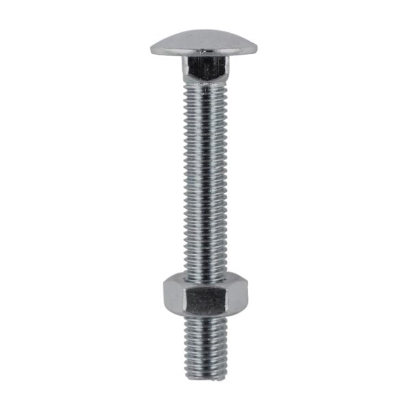 Timco 8 x 150 Carriage Bolt & Hex Nut -A2 SS 2 Pack (08150CBSSP) (08150CBSSP)