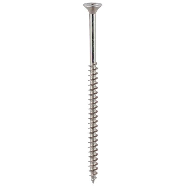 Timco 4.0 x 80 Solo Woodscrew PZ2 CSK - BZP 200 Pack (40080SOLOZ) (40080SOLOZ)