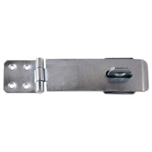 Timco 3" Safety Pattern Hasp and Staple with Steel Pin 1 Pack (HS3ZP)