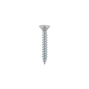 Timco 4 x 1 Twin Woodscrew PZ1 CSK - BZP 200 Pack (00041CWZ)