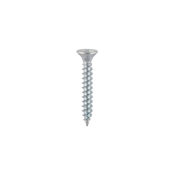 Timco 4 x 1 Twin Woodscrew PZ1 CSK - BZP 200 Pack (00041CWZ)