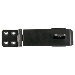 Timco 3" Safety Pattern Hasp and Staple with Steel Pin 1 Pack (HS3BB)