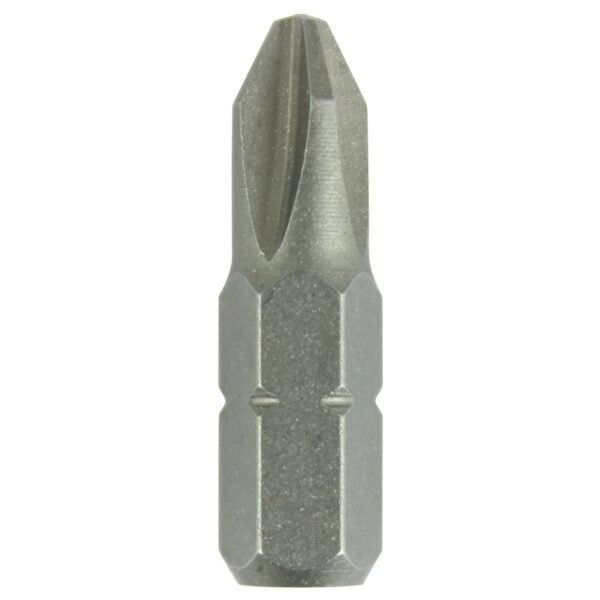 Timco No2 x 25 Phillips Driver Bit - S2 Grey 10 Pack (2PH25PACK)