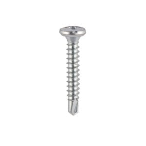 Timco 4.8 x 19 S/Drill PVC Friction Screw BZP 1000 Pack (142Z)