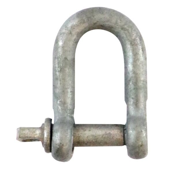 Timco 8 Dee Shackle 8mm Hot Dip Galvanised - Bulk Pack 20 Pack (8DSB)