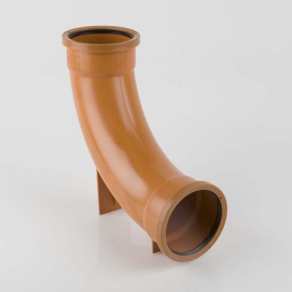 110mm - Long Radius Double Socket 87.5 Degree Rest Bend (BMB4131)