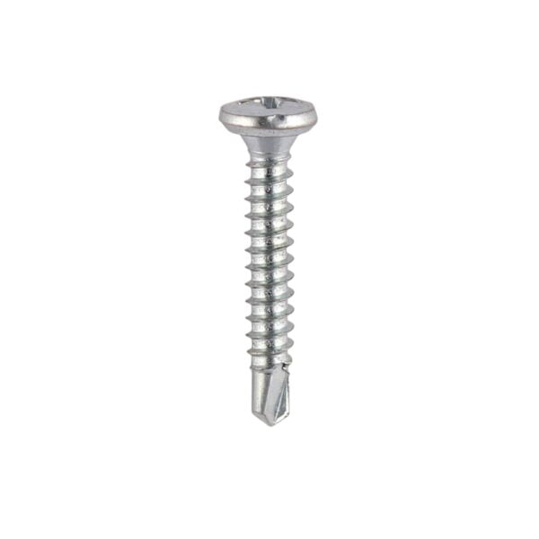 Timco 4.8 x 16 S/Drill PVC Friction Screw BZP 1000 Pack (141Z)