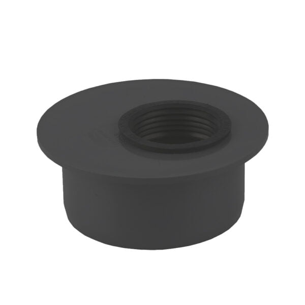 50mm Seal Accepts Push-Fit Waste Black