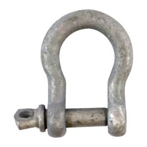 Timco 6 Bow Shackle 6mm Hot Dip Galvanised - Bulk Pack 20 Pack (6BSB)