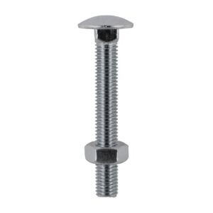 Timco 6.0 x 30 Carriage Bolt -SS 10 Pack (0630CBSSX)