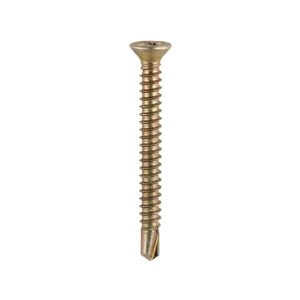 Timco 3.9 x 45 S/Drill PVC Screw CSK -ZYP 500 Pack (127Y)