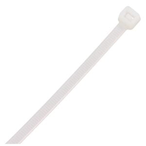 Timco 7.6 x 300 Cable Tie - Natural 100 Pack (76300CTN)