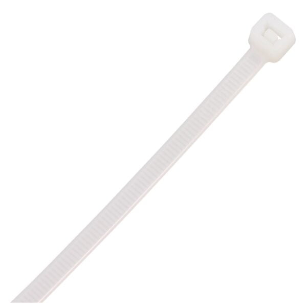 Timco 4.8 x 200 Cable Tie - Natural 100 Pack (48200CTN)