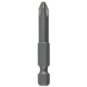 Timco No2 x 50 Phillips Driver Bit - S2 Grey 5 Pack (2PH50PACK)