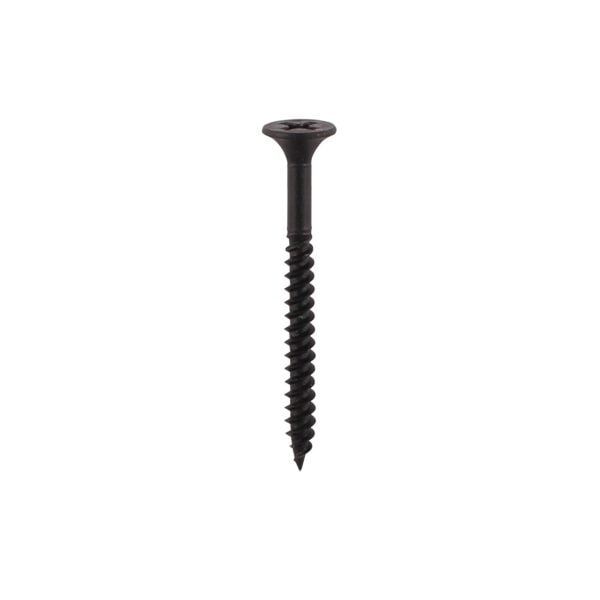 Timco 4.8 x 90 Drywall Screw PH2 - BLK 500 Pack (00090DRY) (00090DRY)