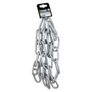 Timco 8 x 52 Welded Link Chain 8x52mm Hot Dip Galvanised 1.5 Metre Length 1 Pack (852HDGC)