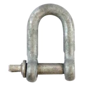 Timco 5 Dee Shackle 5mm Hot Dip Galvanised - Bulk Pack 20 Pack (5DSB)