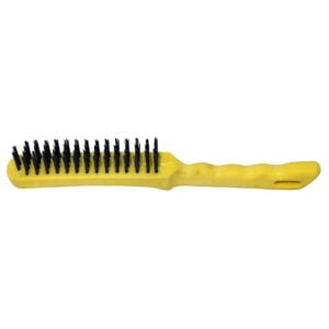 Timco 6 Rows Plastic Handle Wire Brush  1 Pack (6SBP)