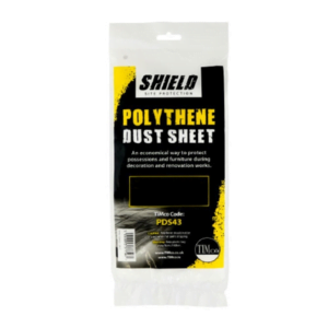 Timco 3.65 x 2.75 Shield Polythene Dust Sheet 1 Pack (PDS43) (PDS43)