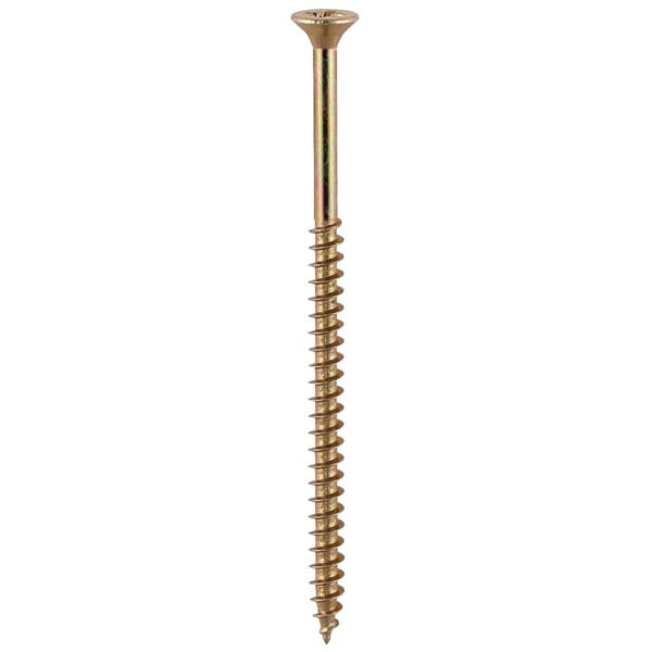 Timco 5.0 x 70 Solo Woodscrew CSK - YZP (TUB) 375 Pack (50070STUBY) (50070STUBY)