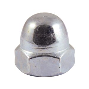 Timco M10 Hex Dome Nut DIN 1587 - BZP 100 Pack (ND10Z)