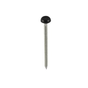 Timco 40mm Polymer Headed Pin - Black 250 Pack (PP40BL)