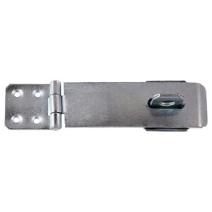 Timco 5" Safety Pattern Hasp and Staple with Steel Pin 1 Pack (HS4ZP)