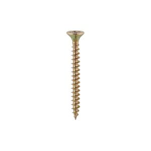 Timco 4.0 x 30 Solo Woodscrew CSK - YZP (TUB) 1250 Pack (40030STUBY) (40030STUBY)