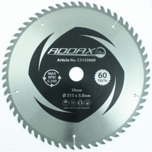 Timco 315x30x60T TCT Circular Saw Blade 1 Pack (C3153060)