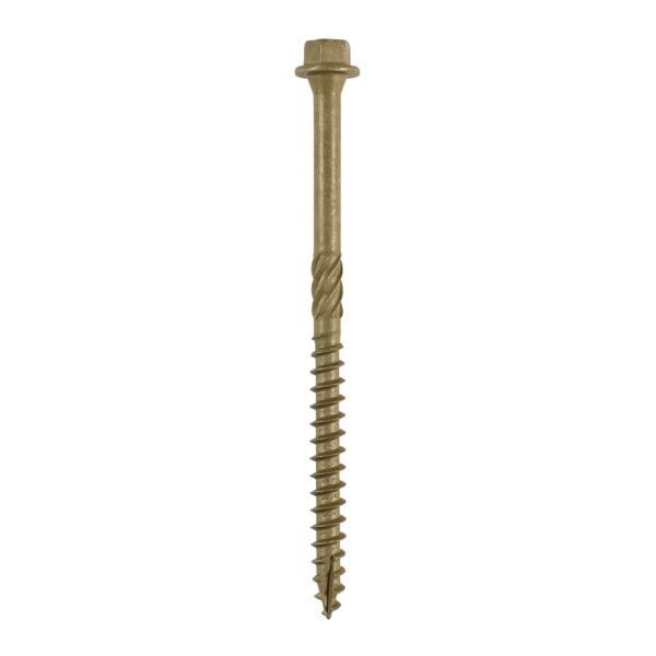 Timco 6.7 x 87 In-Dex Timber Screw HEX - GRN 50 Pack (87IN) (87IN)