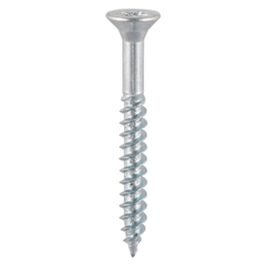 Timco 10 x 2 Twin Woodscrew PZ2 CSK - BZP 190 Pack (00102CWZB) (00102CWZB)