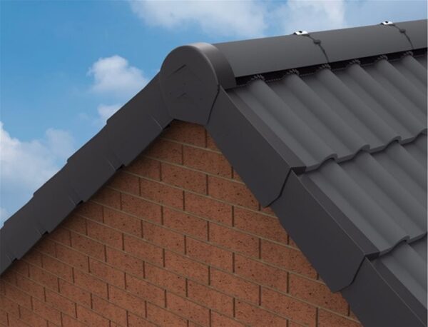 PVCu Dry Verge Black