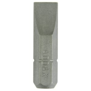 Timco 7.0 x 1.2 x 25 Slotted Driver Bit - S2 Grey 2 Pack (7012SL25GB)