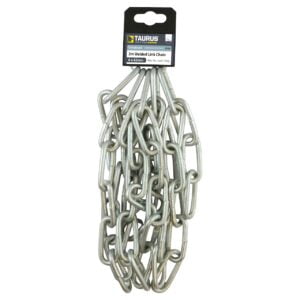Timco 6 x 42 Welded Link Chain 6x42mm Hot Dip Galvanised 2 Metre Length 1 Pack (642HDGC)