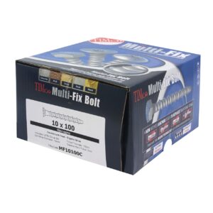 Timco 8 x 60/M10 Multi-Fix Bolt CSK HEAD 100 Pack (MF860C)