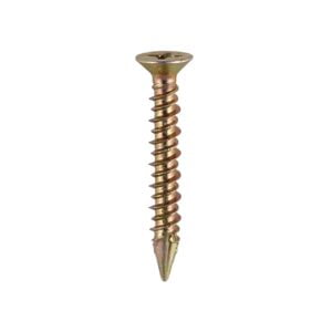 Timco 4.3 x 40 PVC Window Screw CSK -ZYP 1000 Pack (106Y)