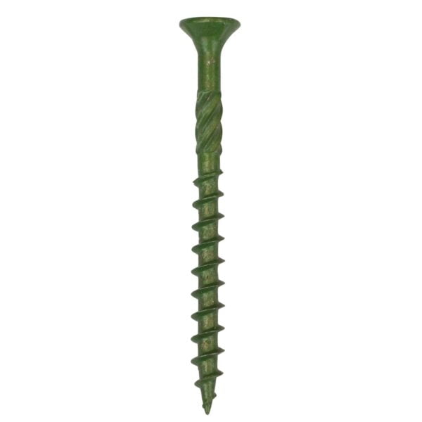 Timco 4.5 x 60 Solo Decking Screw PZ2 - Green 1000 Pack (60SOLOD1000) (60SOLOD1000)