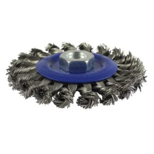 Timco 115mm Threaded Wheel Brush-Twist S/S 1 Pack (115TWTSS)