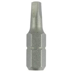 Timco No2 x 25 Square Driver Bit - S2 Grey 10 Pack (2SQ25PACK)