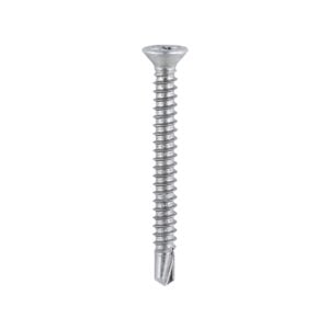 Timco 3.9 x 29 S/Drill PVC Screw CSK - BZP 1000 Pack (126Z)